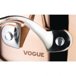 Vogue Copper Tri-Wall Flared Saut Pan 20cm