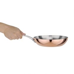 Vogue Copper Tri-Wall Frying Pan 20cm