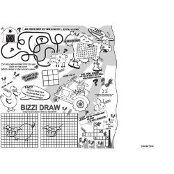 Crafti's Kids Activity Sheet Assorted Designs (500 pack)