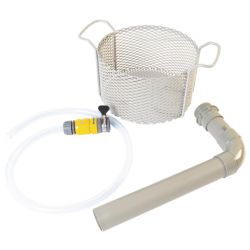 Metcalfe NA10 4.5kg Potato Peeler in Aluminium Finish