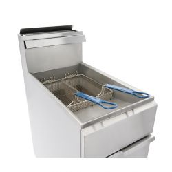 Imperial Single Tank Twin Basket Free Standing Gas Fryer IFS-40-OP