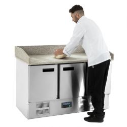 Polar G-Series Pizza Prep Counter Fridge 368Ltr