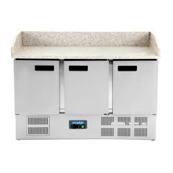 Polar G-Series Pizza Prep Counter Fridge 368Ltr