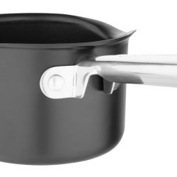 Vogue Aluminium Non-Stick Milk Pan 14cm
