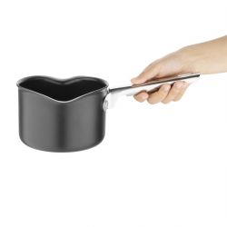 Vogue Aluminium Non-Stick Milk Pan 14cm