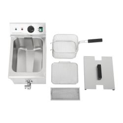 Buffalo Single Tank Single Basket Induction Fryer 3kW