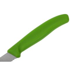 Victorinox Serrated Paring Knife Green 8.1cm
