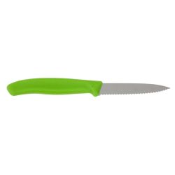 Victorinox Serrated Paring Knife Green 8.1cm