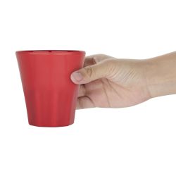 Olympia Kristallon Melamine Plastic Tumbler Red 290ml (6 pack)