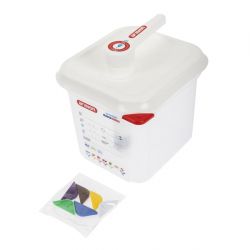 Araven Sauce Dispenser with Pump GN 1/6 Transparent 2.6Ltr
