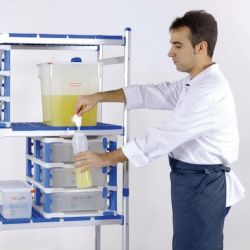 Araven Sauce Dispenser with Tap 18Ltr
