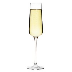 Olympia Claro One Piece Angular Champagne Flute 260ml (6 pack)