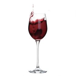 Olympia Campana One Piece Crystal Wine Glasses 380ml (6 pack)