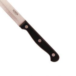 Olympia Rounded Steak Knives Black (12 pack)