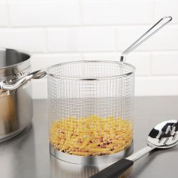 Vogue Stainless Steel Spaghetti Basket 18cm