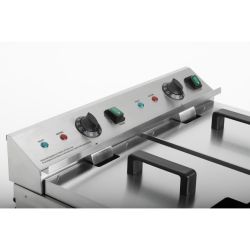 Buffalo Twin Tank Induction Fryer 2x3kW