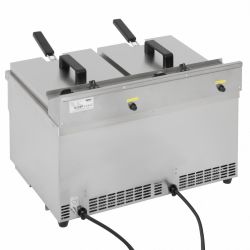 Buffalo Twin Tank Induction Fryer 2x3kW