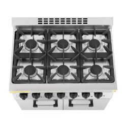 Buffalo 6 Burner Oven Range