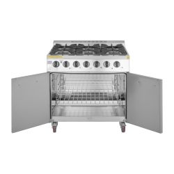 Buffalo 6 Burner Oven Range