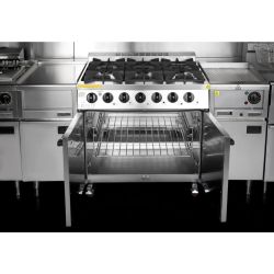 Buffalo 6 Burner Oven Range