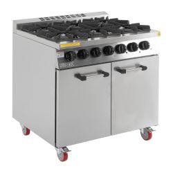Buffalo 6 Burner Oven Range