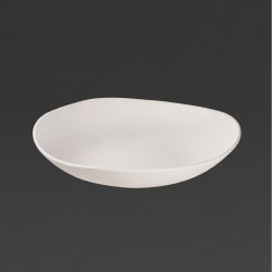 Churchill Alchemy Melamine Trace Bowls White 380mm (2 Pack)