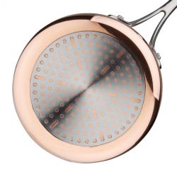 Vogue Copper Tri-Wall Saucepan 160mm