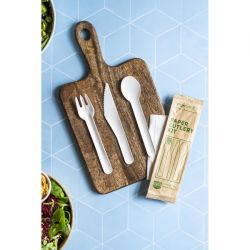 Vegware Compostable Paper Cutlery Kit 4in1 (250 Pack)