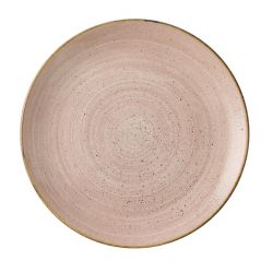 Churchill Stonecast Raw Terracotta Evolve Coupe Plate 260mm (12 Pack)