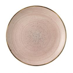 Churchill Stonecast Raw Terracotta Evolve Coupe Plate 220mm (12 Pack)