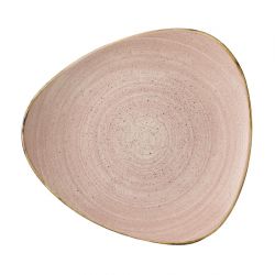 Churchill Stonecast Raw Terracotta Lotus Plate 254mm (12 Pack)