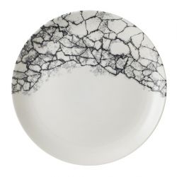 Churchill Kintsugi Accents Quartz Black Evolve Coupe Plate 286mm (12 Pack)