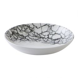 Churchill Kintsugi Accents Quartz Black Evolve Coupe Bowl 248mm (12 Pack)