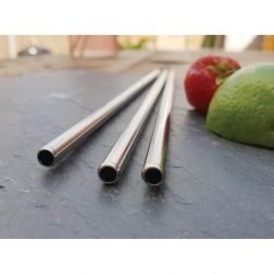 Beaumont Stainless Steel Metal Straws 8.5