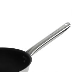 Matfer Bourgeat Tradition Stainless Steel Pro Non-Stick Saut Pan 24cm