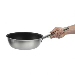 Matfer Bourgeat Tradition Stainless Steel Pro Non-Stick Saut Pan 28cm
