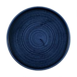 Churchill Stonecast Plume Walled Plates Ultramarine 260mm (6 Pack)