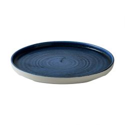 Churchill Stonecast Plume Walled Plates Ultramarine 260mm (6 Pack)