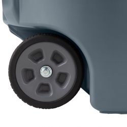 Rubbermaid Wheeled BRUTE Recycling Bin Grey 167Ltr