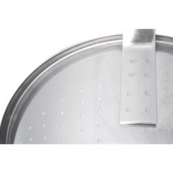 DeBuyer Stainless Steel Conical Colander With Hook 28cm
