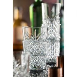 Utopia Timeless Vintage Stackable Glasses 350ml (12 pack)
