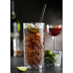 Utopia Timeless Vintage Long Drink Glasses 370ml (12 pack)