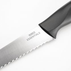 Nisbets Essentials Knife Block and 5-Piece Knife Set