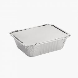 Fiesta Recyclable Foil Containers Medium 450ml (500 Pack)