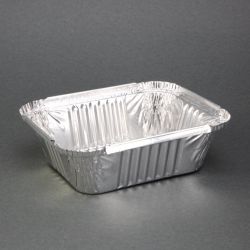 Fiesta Recyclable Foil Containers Medium 450ml (500 Pack)