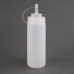 Nisbets Essentials Squeeze Sauce Bottles 12oz (6 pack)