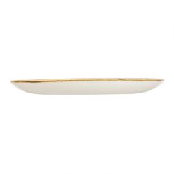 Churchill Studio Prints Homespun Charcoal Black Coupe Plate 288mm (Pack of 12)