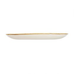 Churchill Studio Prints Homespun Charcoal Black Coupe Plate 260mm (Pack of 12)