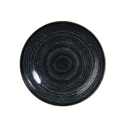 Churchill Studio Prints Homespun Charcoal Black Coupe Bowl 248mm (Pack of 12)