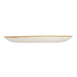 Churchill Studio Prints Homespun Stone Grey Coupe Plate 165mm (12 Pack)
